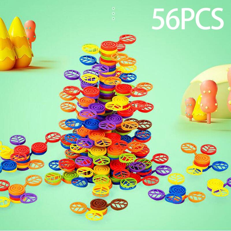 Empilhamento Building Blocks Brinquedos, Balance Game, Presentes, Idade 4, 5, 6