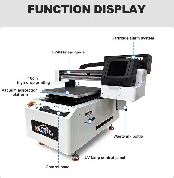 CX-4050UV Verniz Impressora, Máquina De Impressão, 40x50cm