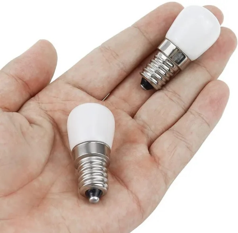 3 sztuk żarówki LED E12/E14 lodówka żarówki 220V LED lodówka lampy żarówka wkręcana do lodówki gabloty