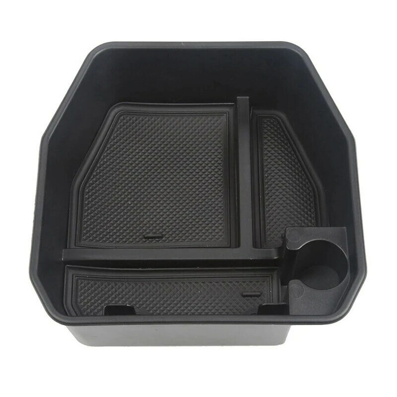 Car Central Control Armrest Storage Box Fit For Land Rover Defender 90 110 2023 2022 2021 2020 Black ABS