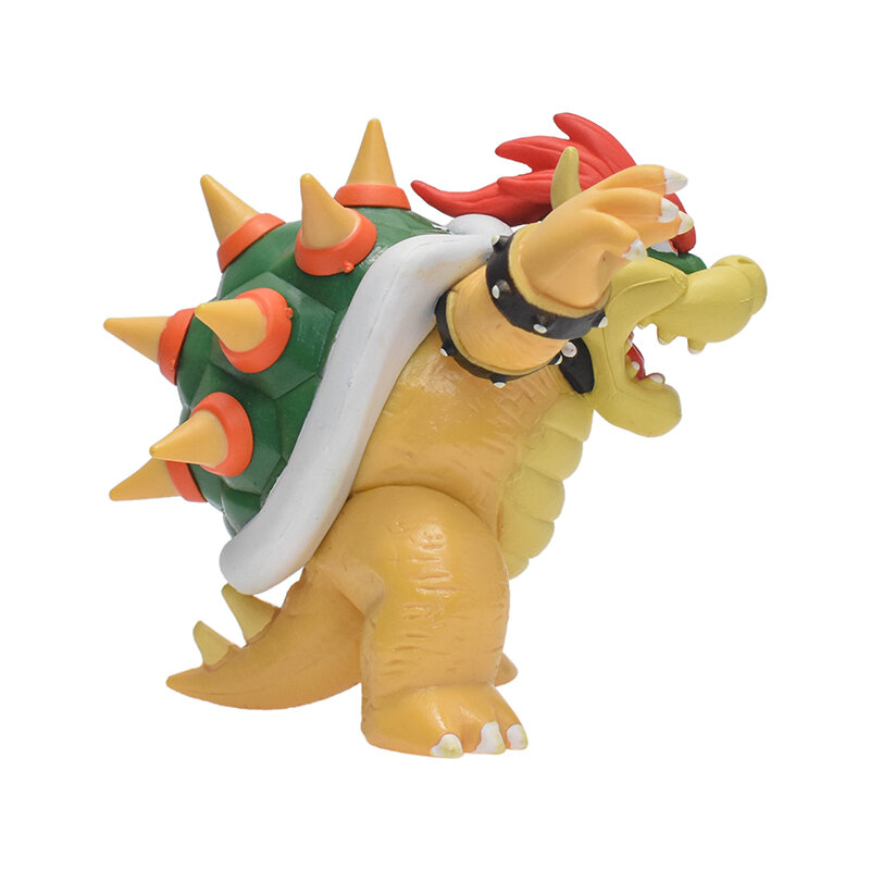 Anime Figures Super Mario Bowser Action Figures PVC Oversized Kawaii Model Doll Birthday Collectible Ornament Kids Toys Gifts