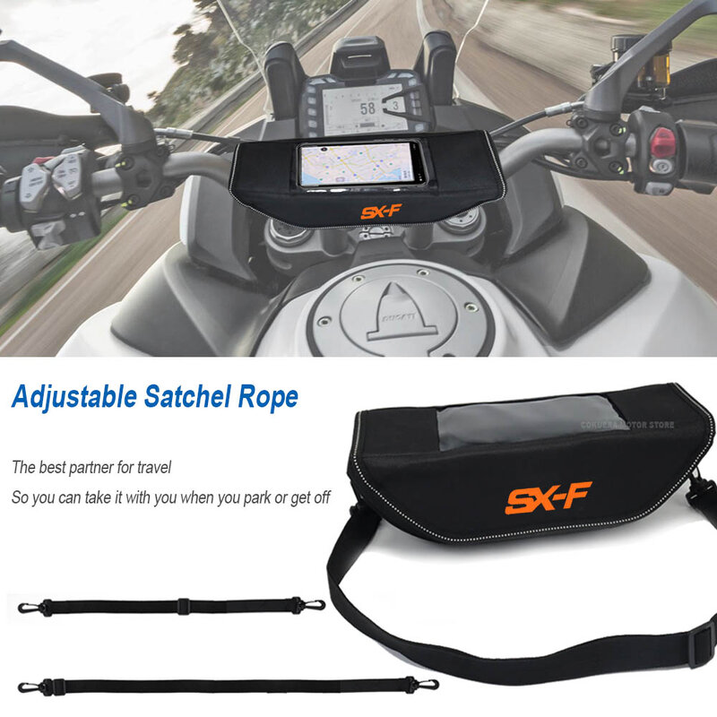 Motorcycle Waterproof And Dustproof Handlebar Storage Bag For 450 350 250 SX-F 250 150 125 85 65 50 SX