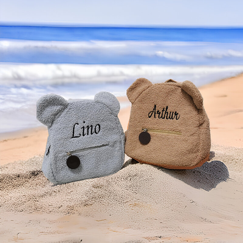 Zaino personalizzato per orso carino con consegna gratuita zaino da viaggio portatile personalizzato per bambini borsa a tracolla da donna