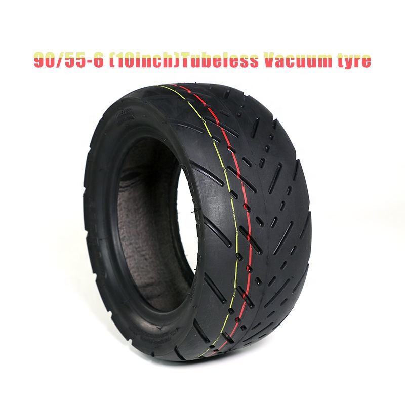 High quality Electric Scooter Parts TUOVT 90/55-6 Tubeless Tyre Thickened Road Tire Vacuum Tire for Electric Scooter Accessories