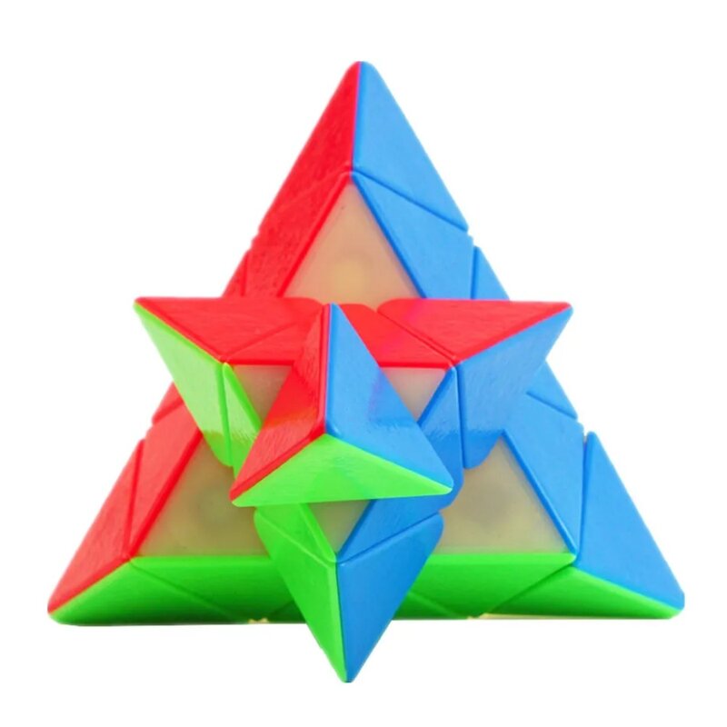 Shengshou-Magic Speed Cube ، ألعاب بدون عصا ، هرم مغناطيسي ، Mr.M ، 2 ، 3x3 ، 2 ، 3 طبقات