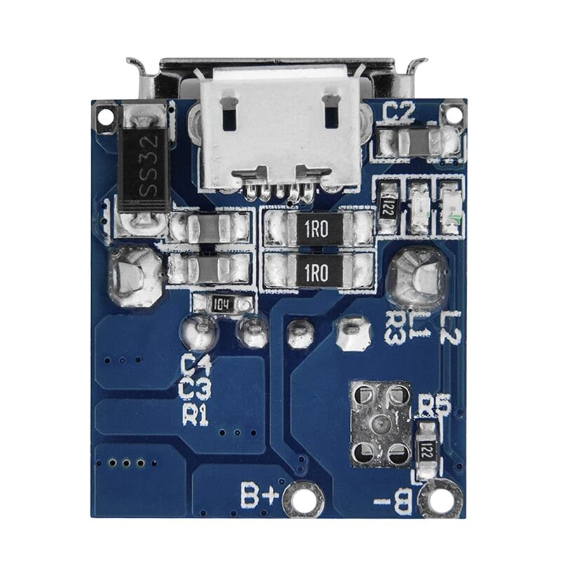 5 X modul Power Bank kontroler beban TP5400 micro-usb dan koneksi USB