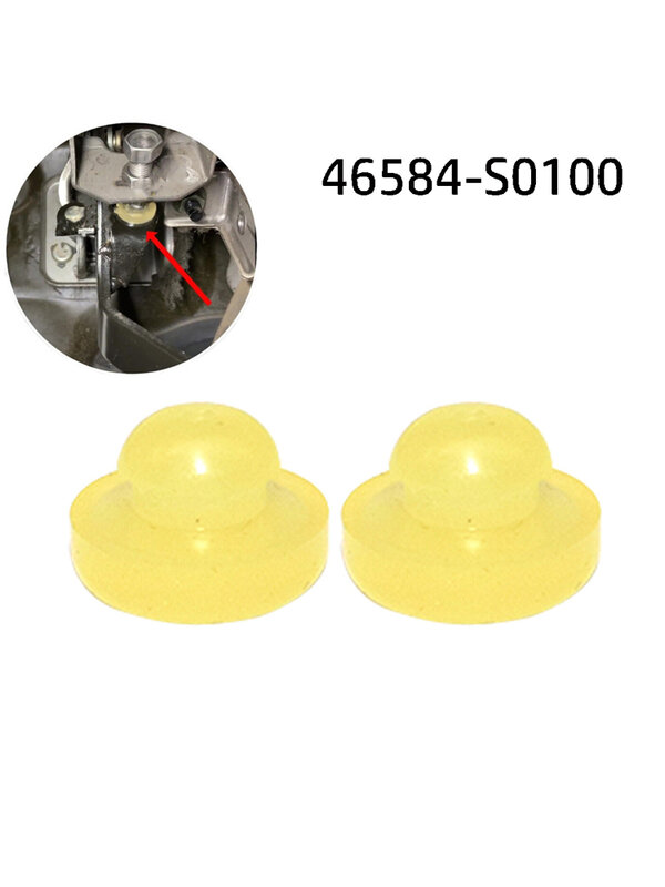 Almohadilla de freno para Pedal, accesorio duradero, no Universal, Material plástico, práctico, 46512-01R00, 4651201R00