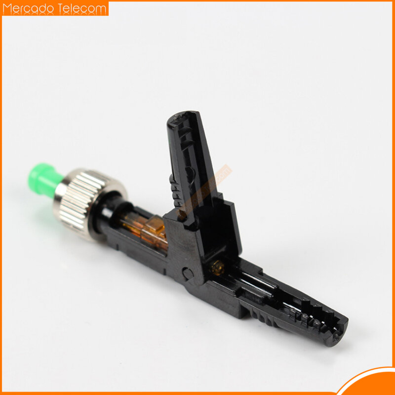 New FTTH Embedded FC/APC Optical Fiber Quick Connector Telecom Quick Connector Cold Assembly