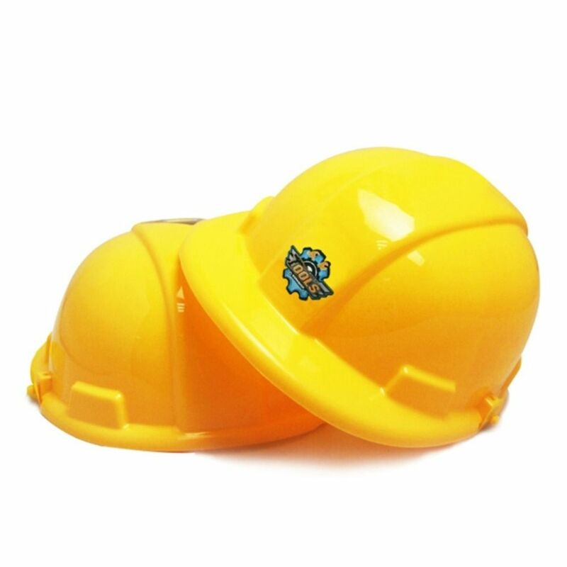 Casco giocattolo educativo costruzione elmetto simulazione strumento di costruzione costruzione cappello giocattoli simulazione casco di sicurezza