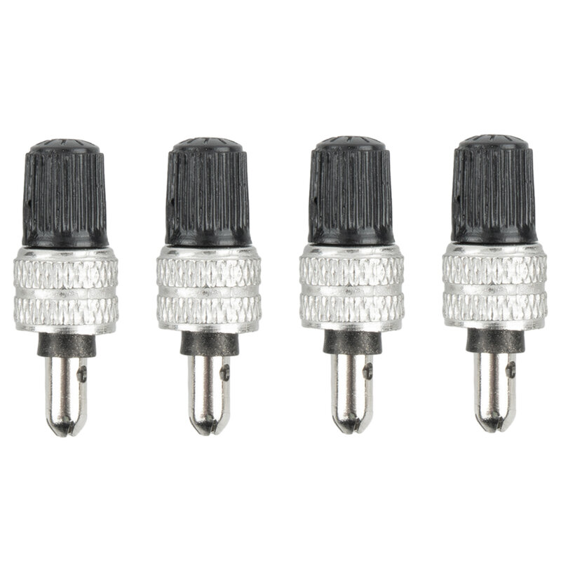 Cycling Parts 4 X Bicycle Valve Silver Stainless Steel Replacement Set About 4g Bicycle Maintenance Dunlop Valve