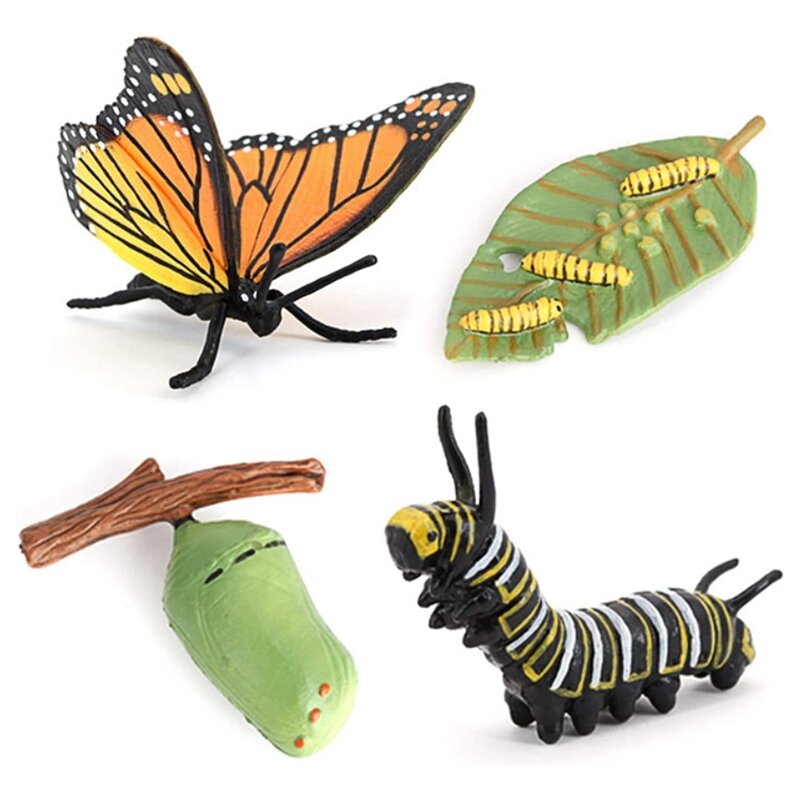 子供のための蝶のライフサイクルボードセット、ライフスタイルステージ、教育ツール、動物の成長サイクル、教育玩具、新しい