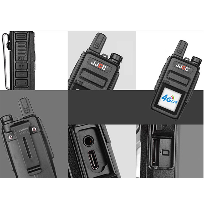 Zello – talkie-walkie 4g sim, radio bidirectionnelle, ptt, émetteur-récepteur pratique, autonomie de 100KM