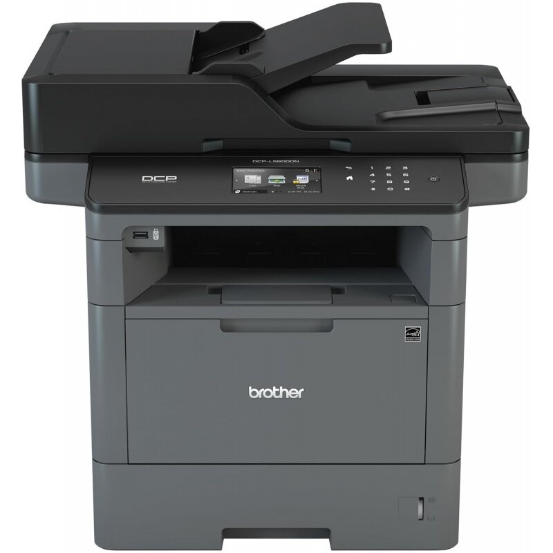 Impressora a laser monocromática Brother, impressora multifunções e copiadora, conexão de rede flexível, impressão duplex, DCP-L5600DN