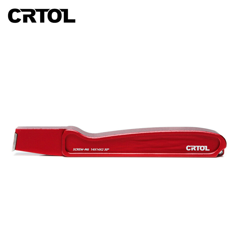 CRTOL – Mini grattoir à colle en carbure, outil d'ébavurage, couteau de coupe du bois, couteau tournant pour tour, outils de menuiserie