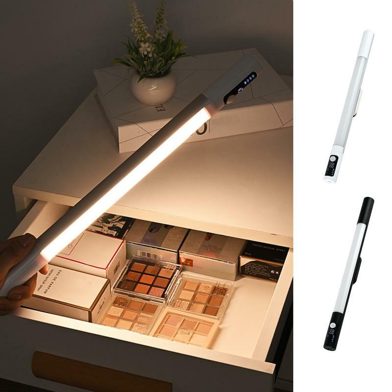 Under Cabinet Lights Magnetic Dimmable Closet Lights Ultra Thin 3 Color Temperatures Type-C Rechargeable Dimmable Motion Sensor