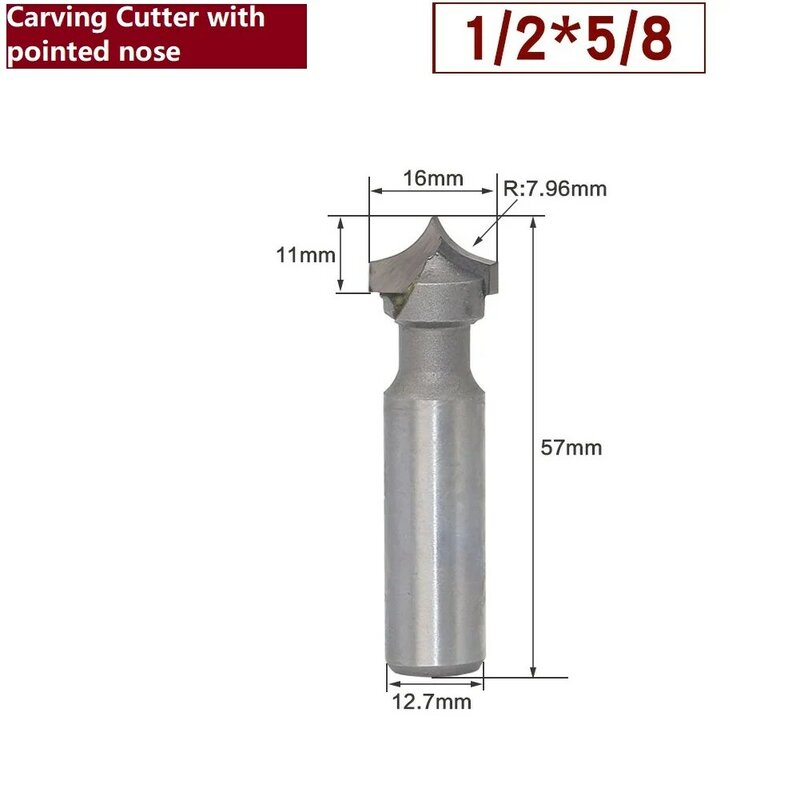 Industrial Quality Router Bits Shank Router Bit Router Bit Hand Making A Drawer 9.52m/16/19/22mm Head Diameter