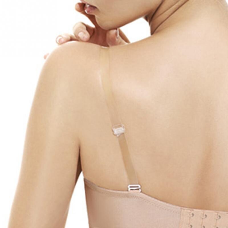 Women Bra Straps Invisible Detachable Silicone Elastic Belt Adjustable Non Slip