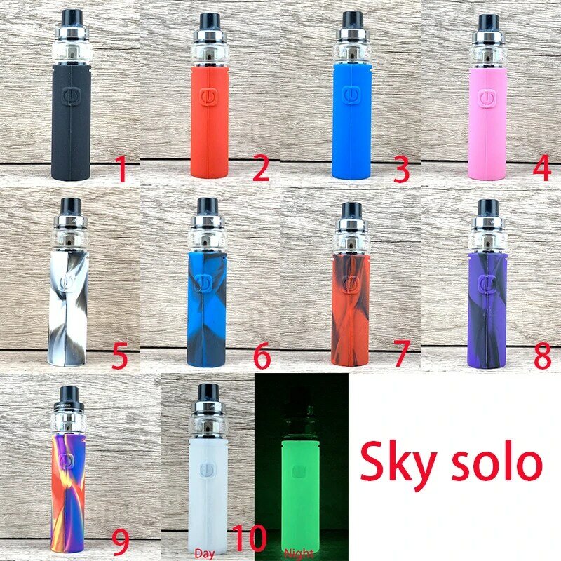 Neue weiche silikon schutzhülle für sky solo keine e-zigarette nur fall gummi hülle schild wickel haut 1 stücke