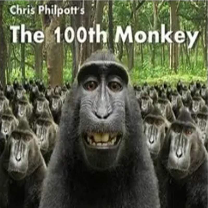 Setna małpa autorstwa Chrisa Philpotta (natychmiastowe pobranie)