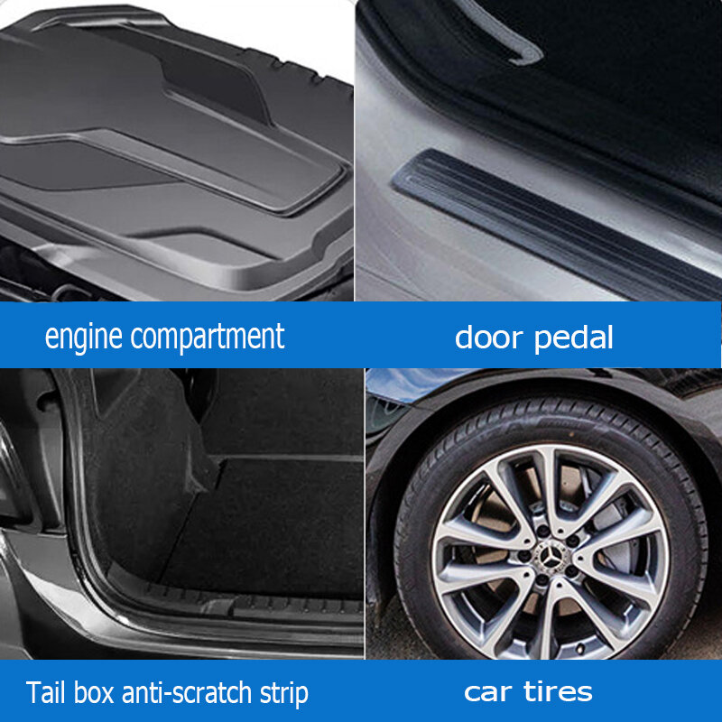 Leather Renovator 120ml Car Interior Coating Refurbish Interior Detailer Plastic Restorer for Dashboard Door Tire Glossy Coating