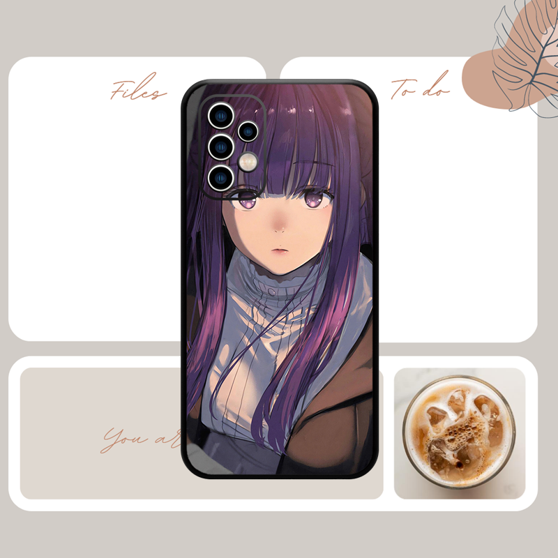 Frieren at the Funeral Beyond Journey's End Fern Phone Case for SAMSUNG Galaxy A54 53 52 51 F52 A71 Note20 Ultra S23 M30 M21