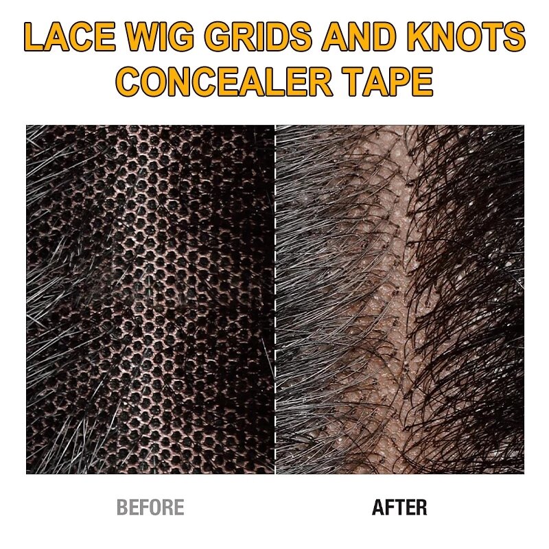 Silicone Lace Tape Non-slip Hair Extension Tape Waterproof Wig Tape Wig Knots Healer Breathable Lace Wig Grids For Women4*150cm
