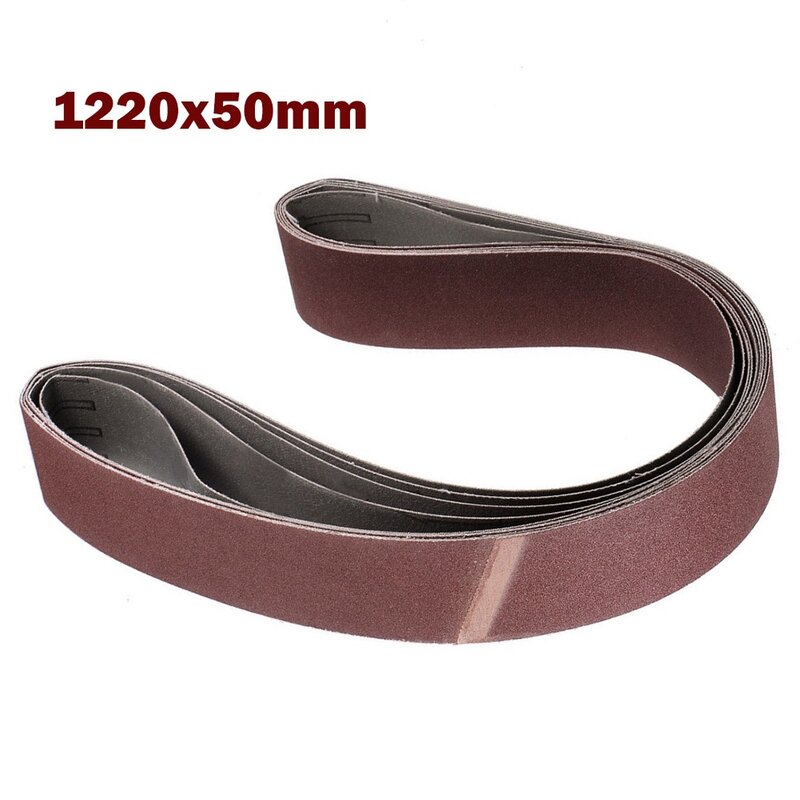 1 Pc Sanding Belt 50*1220mm Abrasive Sandpaper 40-1000 Grit Grinding Belt For Furniture Plastic Metal Polishing Tool Accessories