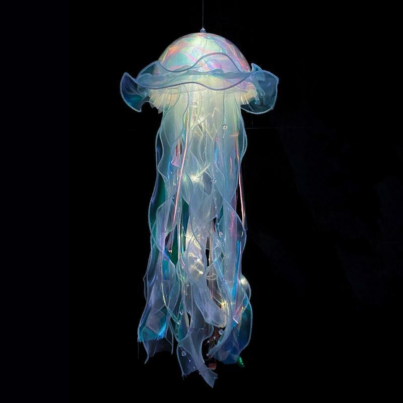 Decorative Jellyfish Lamp Jellyfish Light Atmosphere Decorative Lamp For Party Handmade Decorative Ball Lamp For Living Room