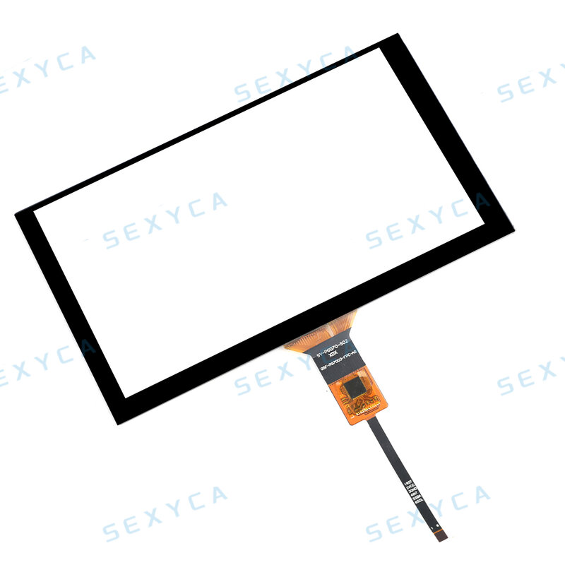 Numériseur de panneau d'écran tactile en verre, navigation d'autoradio Android, variété, 155x88mm, 6.2"