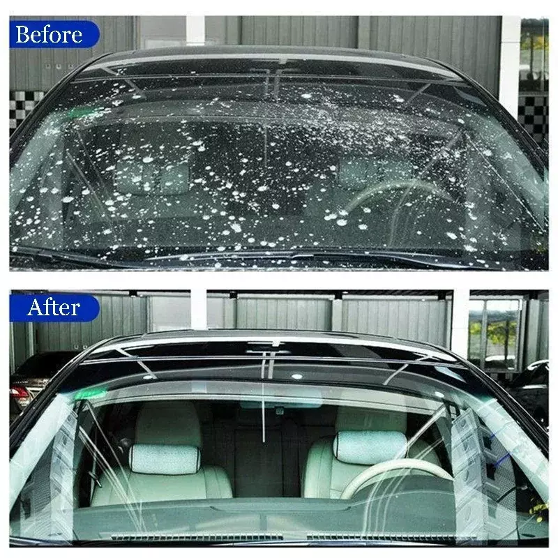 Tablet Effervescent kaca depan mobil, aksesori pembersih kaca mobil, membersihkan kaca depan otomatis