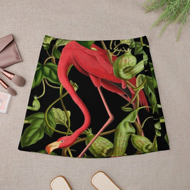Flamingo Mini Skirt women clothes skirts