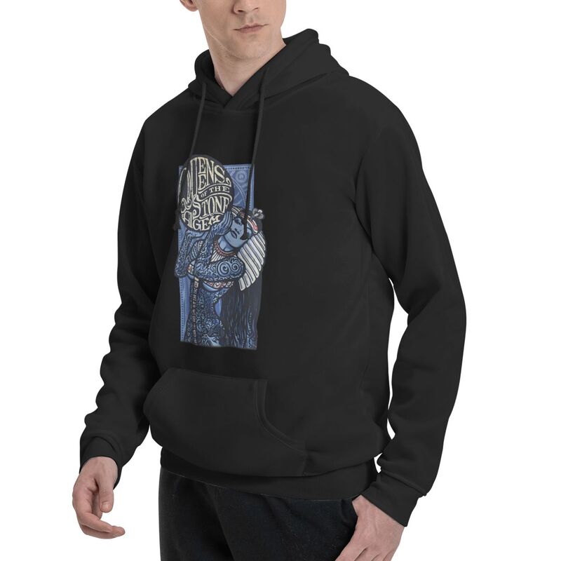 Queens Of The Stone Age Polyester Hoodie Men's sweatershirt Warm Dif Colors Sizes