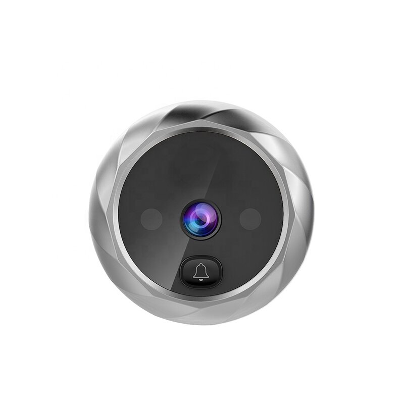 3นิ้ว Visual Doorbell อิเล็กทรอนิกส์ระบบ Doorbell Intercom Indoor Cat Eye Monitor การมองเห็นได้ในเวลากลางคืน HD กล้องประตูดิจิตอล Peephole