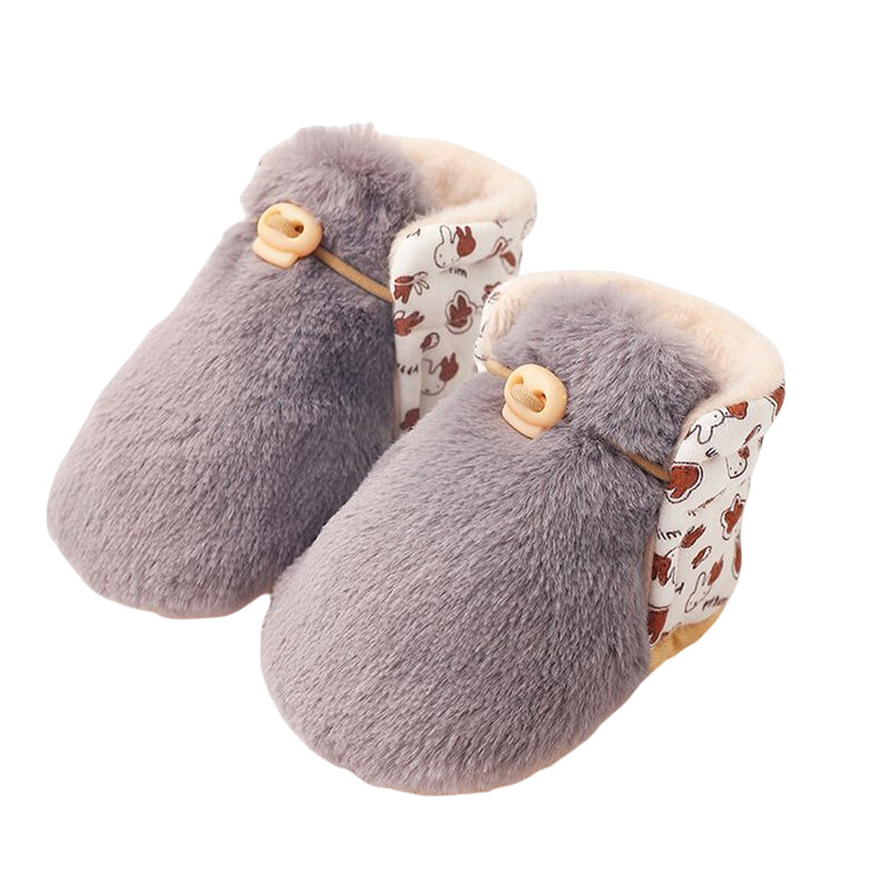 Plush Cotton Toddler Shoes Odor-proof and Shock-absorbing Suitable for Stockings Pants