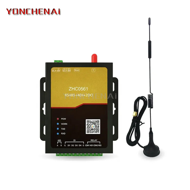 8Km Radio Modem Wireless Data Transceiver LoRa Gateway 470~510MHz( RS485/RS232 Modbus Receiver/transmitter for Smart agriculture