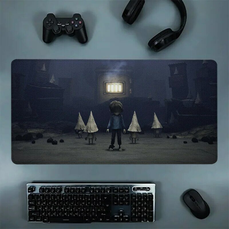 Office Accessories Nightmares Xxl Mouse Pad Gaming Desk Mat Game Mats Deskmat Mousepad Gamer Mause Anime Pads Pc Desktop Large