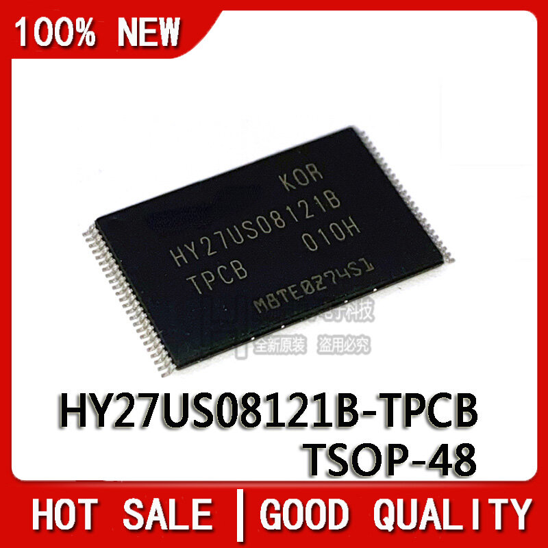 Conjunto de chips de HY27US08121B-TPCB HY27US08121B TSOP48, lote de 10 unidades, 100% nuevo