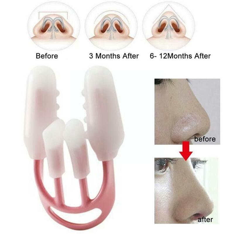 Nose Up Lifting Shaping Shaper Orthotics Clip Beauty Slimming Clips Straightening Tool Massager Nose Up Nose Corrector Clip L8N1