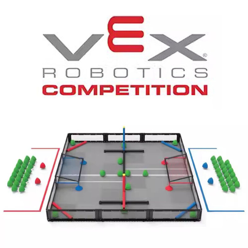 VEX Robotics-Jogo Completo e Kit de Elementos de Campo, VRC Over, Change Up, 276-8354, 2023-24