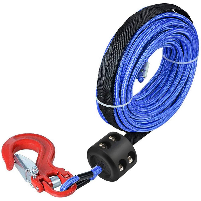 Car Winch Guard Cable Hook Stopper gomma durevole universale per Offroad ATV UTV verricello Stop Rope Line Cable Saver accessori per auto