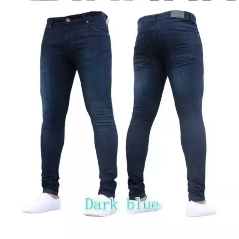 Bay Independent Station Men's Wear Popular Tight Leggings in Europe and America Men's Jeans