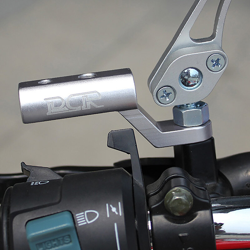 1pc Motorrad Rückspiegel Expander Halterung hochwertige Universal Adapter halter Halterung Aluminium legierung Motorrad Zubehör