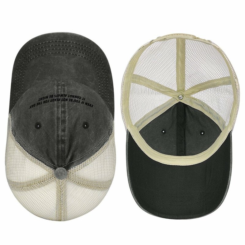 Even if you're not ready for the day It cannot always be nightCap Cowboy Hat Golf Wear Horse Hat Cosplay For Women Men's
