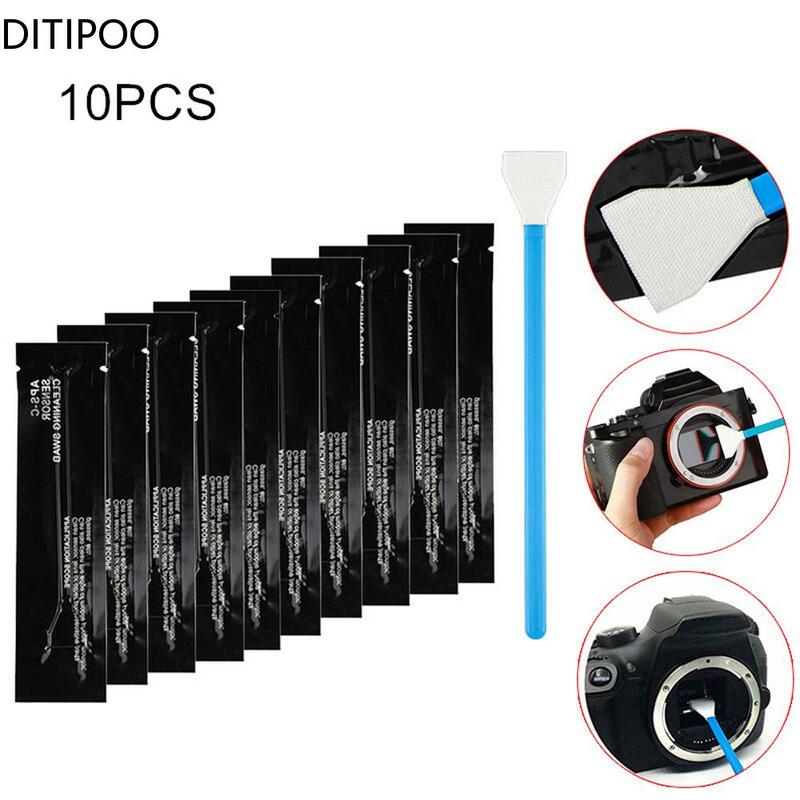 10pcs Professional Sensor Books Kit Cleaner Swab Ultra pour capteur CCD ou CMOS d'appareil photo numérique pour capteurs de APS-C plein format