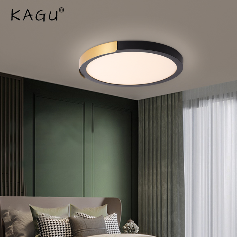 Lámpara de araña LED KAGU, luces de interior modernas para dormitorio, estudio, sala de estar, lámparas de iluminación, Lustres luminarias, decoración del hogar