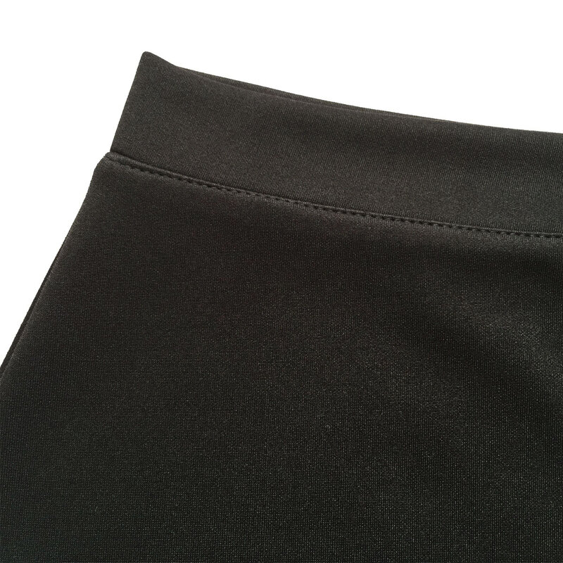 กางเกงขาสั้นสีดำรัดรูปเอวสูงสำหรับผู้หญิง5XL สีพื้นใส่ในคลับฮิปสเตอร์ K ป๊อปสุดเซ็กซี่เครื่องแต่งกายแนวสตรีทฮิปฮอปแบบลำลอง