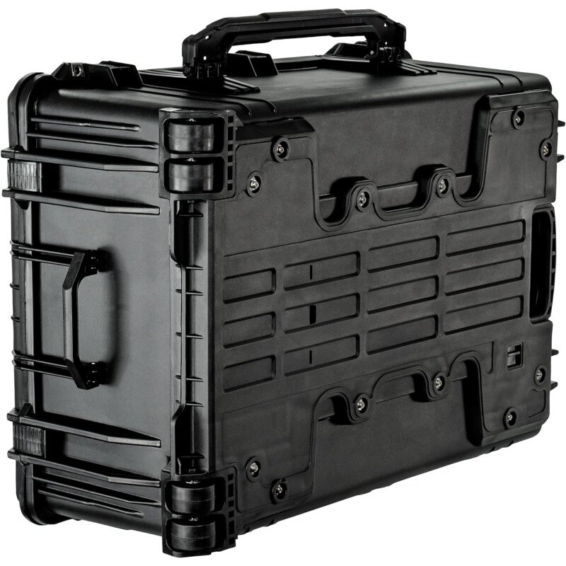 Eylar XXL 31.5 "ochronny sprzęt walizka rolkowa odporna na wodę i wstrząsy w/pianka (czarny)
