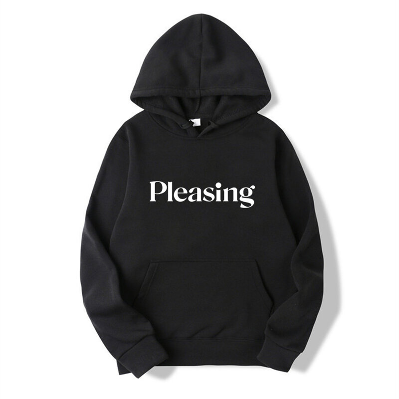 Pleasing Hoodie HS Pleasing Hooded 스웨트셔츠 유니섹스 긴 소매 풀오버 스트리트웨어 캐주얼 탑스 HS 팬 선물용 후드티 스웨트셔츠