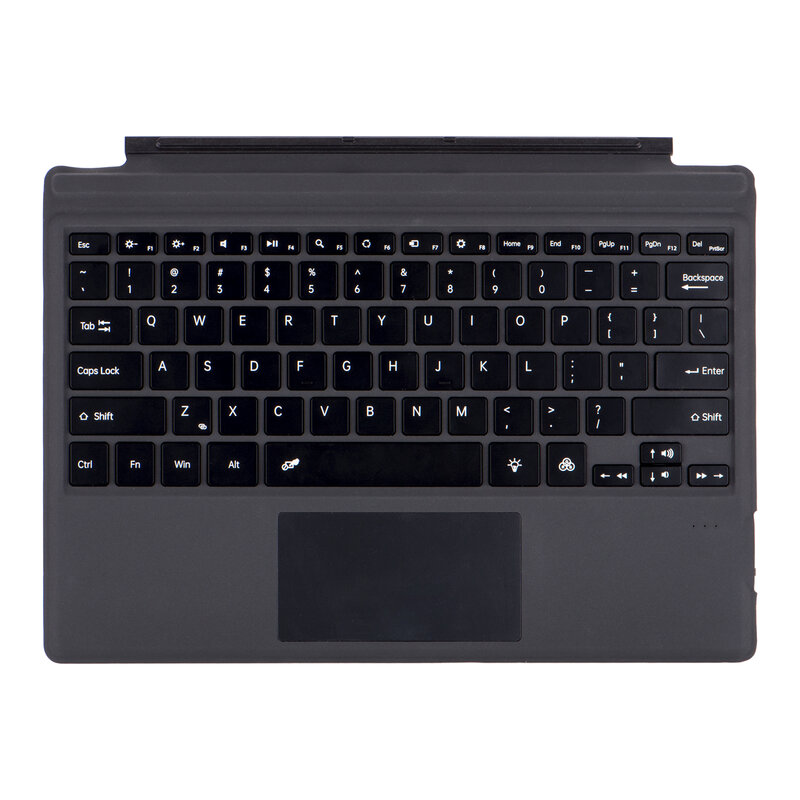 Teclado retroiluminado RGB Surface Pro 3 con trackpad para microsoft surface, teclado inalámbrico surface pro3 4 5 67