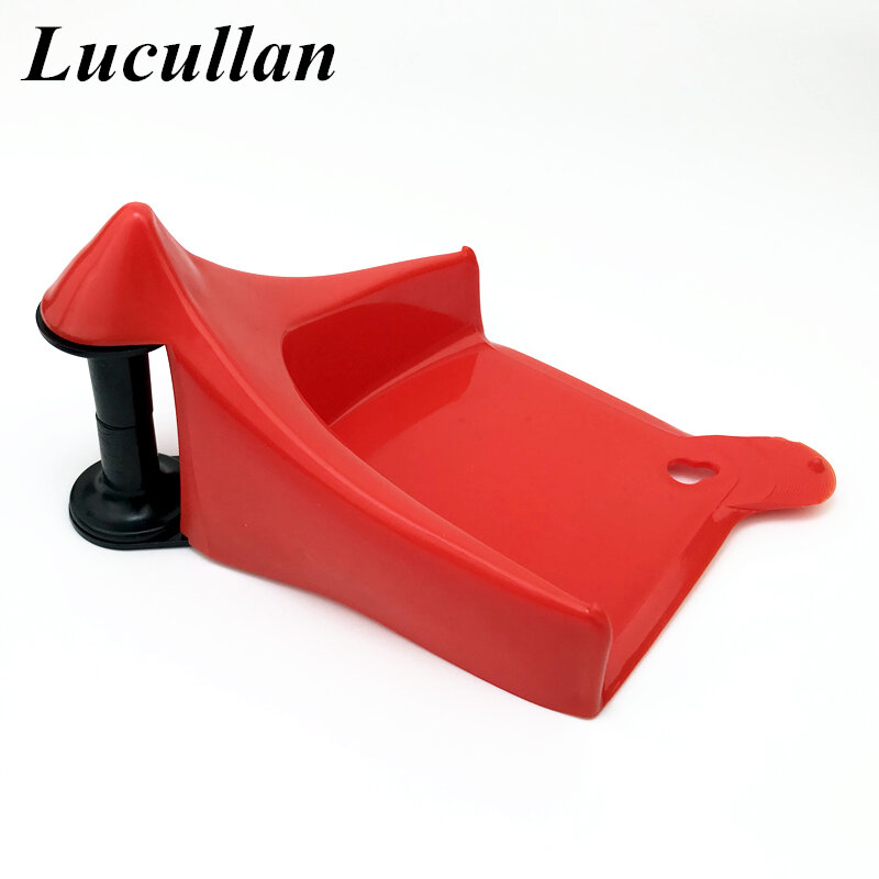 Lucullan melhorou 1/2 pacote vermelho mangueira slide pneu cunha tubo de lavagem de carro anti-pitada ferramentas guias de mangueira de carro